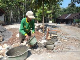Pembangunan Talud di Ngunut Tengah Resmi Masuki Tahap Pengembangan Pertama